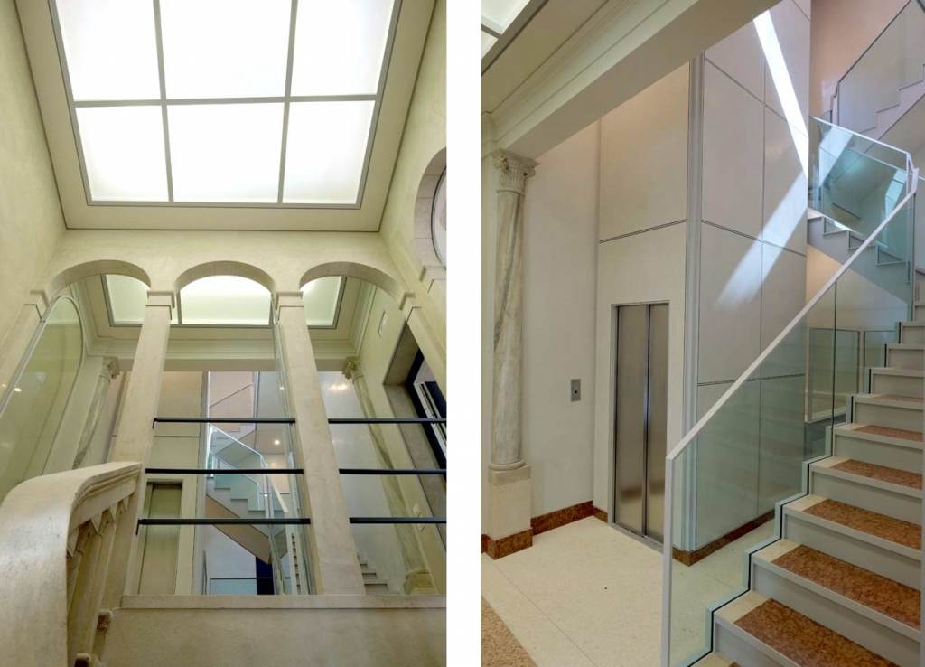 Palazzo Donà dela Madonata, staircase (veniceteam 2014)